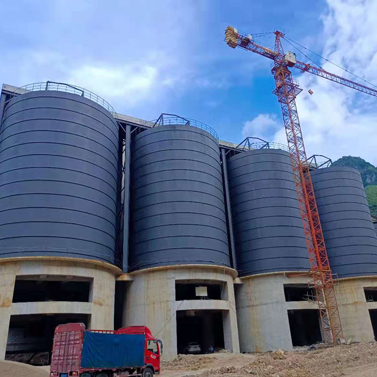 广州骨料钢板仓建造施工周期从规划到竣工的每一步